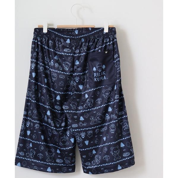 パンツ Rilakkuma リラックマ　ハニカムメッシュショートパンツ レディース メンズ