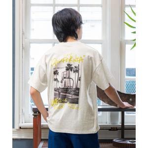 tシャツ Tシャツ キッズ 「防汚加工」リゾートバックプリント半袖Tシャツ｜ZOZOTOWN Yahoo!店