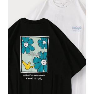 メンズ tシャツ Tシャツ 「(What it isNt) ART BY MARK GONZALES/ワットイットイズント マークゴンザレス」バックプ｜zozo