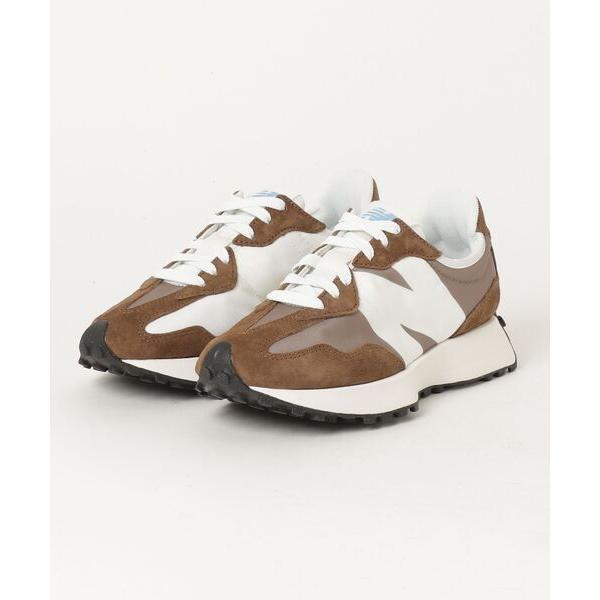 「New Balance」 ローカットスニーカー 22.5cm ブラウン レディース