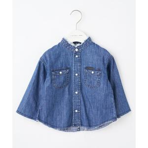 「Lee」 「KIDS」長袖ブラウス 100 ブルー キッズ