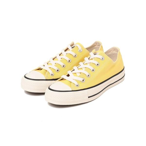 「CONVERSE」 ローカットスニーカー 35 クリーム レディース