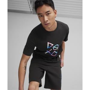 メンズ tシャツ Tシャツ PUMA プーマ メンズ PUMA x PlayStation  グラフィック 半袖 Tシャツ｜zozo