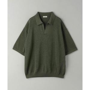 ニット メンズ シャイン ギマ スキッパー ポロシャツ｜ZOZOTOWN Yahoo!店