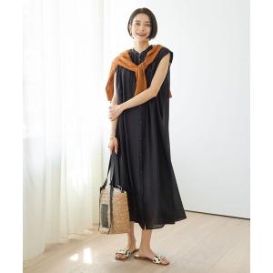UNFILO（アンフィーロ） ワンピース リネンレーヨン スキッパー
