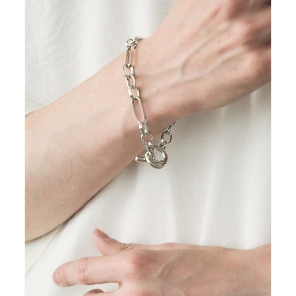 ブレスレット リンクチェーンスクエアブレスレット メンズ レディース