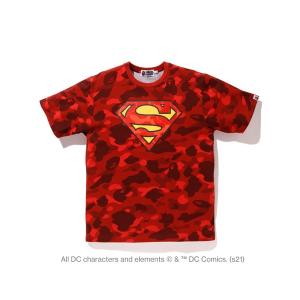 メンズ tシャツ Tシャツ BAPE X DC SUPERMAN COLOR CAMO TEE M｜zozo