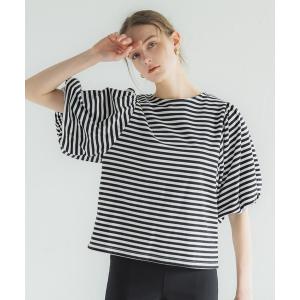 レディース tシャツ Tシャツ ボリューム袖コットン裏毛カットソー｜zozo