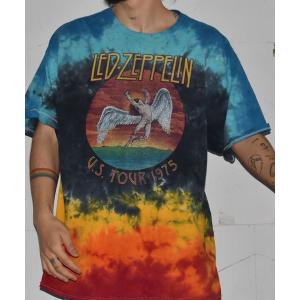 tシャツ Tシャツ メンズ 「ヴィンテージ古着」Led Zeppelin / レッド・ツェッペリン タイダイ プリントTシャツ