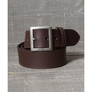 Levi's（リーバイス） ベルト 40mm 本革 アンティークゴールド
