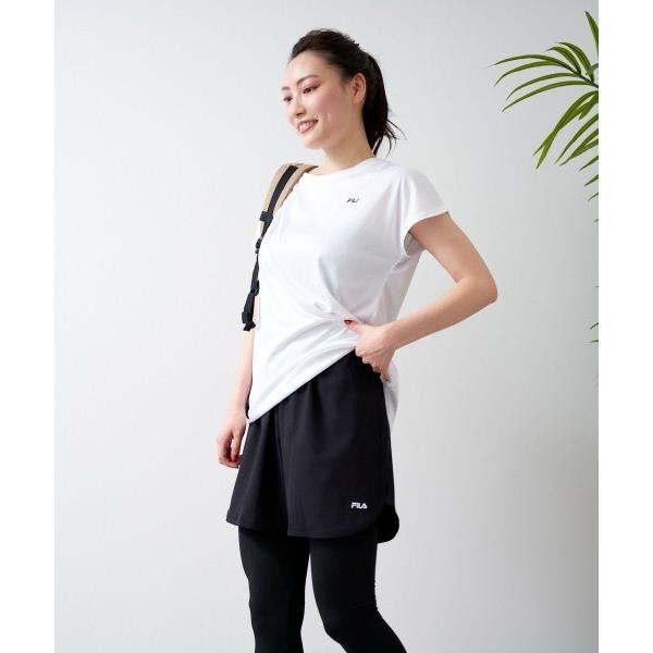 「FILA」 セットアップ MEDIUM ホワイト レディース