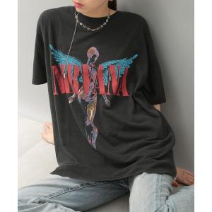 tシャツ Tシャツ メンズ 「THRIFTY LOOK」NIRVANA / RED HOT CHILI PEPPERS / The Beatles v