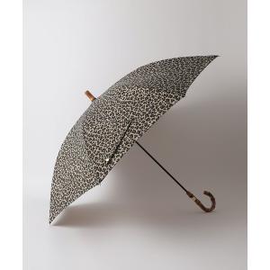 傘 レディース 「Traditional Weatherwear」 アンブレラ バンブー ライト（レオパード柄） / レイン / 晴雨兼用｜zozo