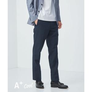 パンツ メンズ A+ COOL シャーク スリム ノープリーツ スラックス -ストレッチ・接触冷感・クリースキープ-｜ZOZOTOWN Yahoo!店