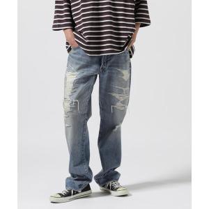 メンズ パンツ デニム ジーンズ MINEDENIM（マインデニム）L.Straight 5pocket USS｜zozo