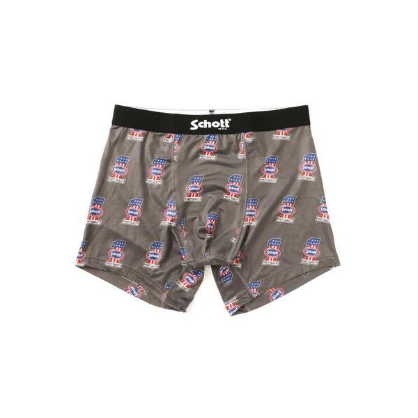 ボクサーパンツ 「直営限定」Schott/ショット/BOXER PANTS NUMBER ONE/ボ...