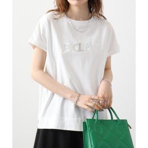 tシャツ Tシャツ レディース アンナニコラ ロゴ刺繍カットソーＰＯ