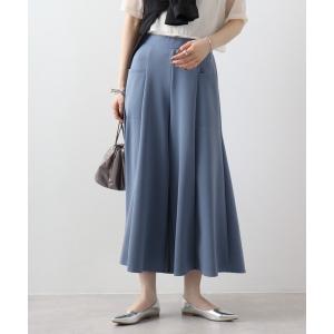 ワイドパンツ パンツ BRODIAEA ダンボールニットスカーチョ レディース