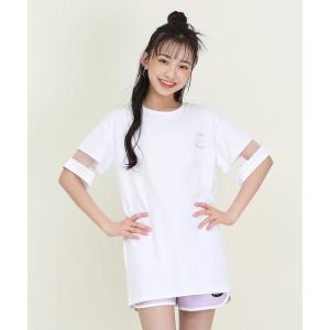 tシャツ Tシャツ キッズ PINKHUNT 接触冷感 袖チュール切り替えTシャツ 9481K｜ZOZOTOWN Yahoo!店