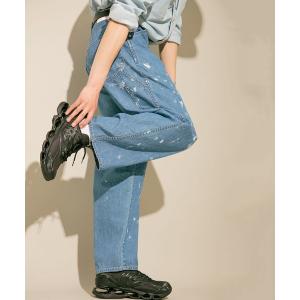 ICE&TECHNO ICE & TECHNO | PRINTED WHISKER DENIM (BLACK) デニム