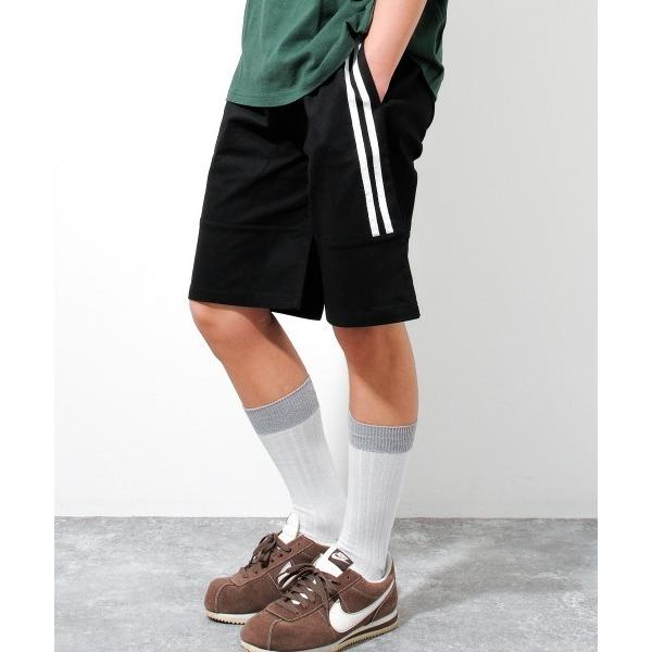パンツ ツイルサイドラインショートパンツ キッズ 子供服 男の子