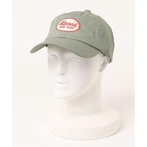 帽子 キャップ メンズ OVAL LOGO 6P DAD CAP/アーモンドクラシックロゴデザインユニセックス6パネルキャップ｜zozo