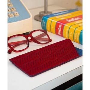 伊達メガネ メガネ 眼鏡 GLASSES CASE/メガネケース ヘリンボーン メンズ｜ZOZOTOWN Yahoo!店