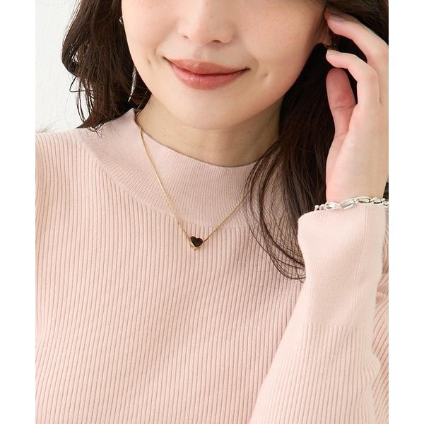 ネックレス 「最高にキュート・全骨格対応」ハートトップネックレス/長さ調整スライダー付き レディース