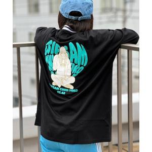 tシャツ 23.65/イーシプサムチョンユクオ　「web限定」23.65×RED CAP GIRL ネックライン入り発泡×ラバープリントイラストBIG