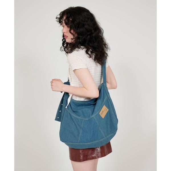 トートバッグ デニム リボントートバッグ TINA：JOJUN レディース