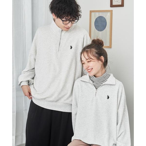 「U.S. POLO ASSN.」 スウェットカットソー LARGE グレー系その他 メンズ