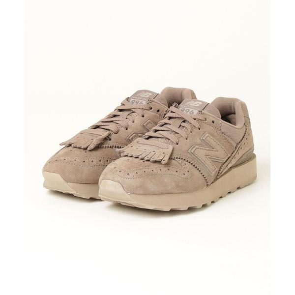 「New Balance」 ローカットスニーカー 24.5cm モカ レディース