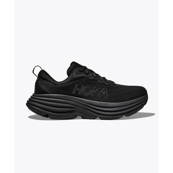 「HOKA」 ローカットスニーカー 24cm ブラック レディース