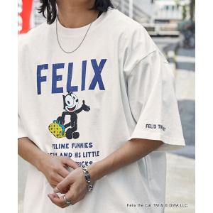 tシャツ Tシャツ レディース 「FELIX ＆ CASPER ＆ Woody Woodpecker」別注 ヴィンテージライクデザイン ビッグシルエッ｜zozo