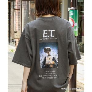 tシャツ Tシャツ メンズ 「BACK TO THE FUTURE ＆ E.T ＆ JAWS」別注 ピグメント加工ヴィンテージライクデザイン ビッグシ｜ZOZOTOWN Yahoo!店