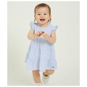 PETIT BATEAU（プチバトー） ワンピース フリルワンピース＆ブルマ