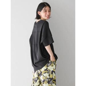 tシャツ Tシャツ レディース UVカット+接触冷感 コクーンカットプルオーバー｜zozo