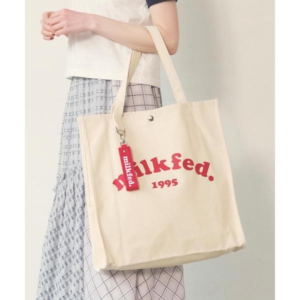 「MILKFED.」 トートバッグ ONE SIZE レッド レディース