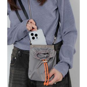 WEGO/ナイロンスマホショルダーポーチの商品画像