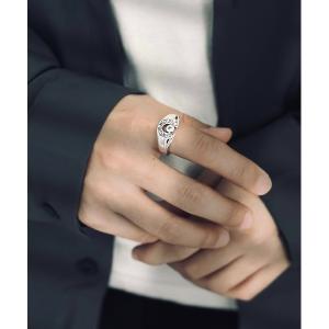 指輪 メンズ 「OKUOKU　0909」　シルバープレーティング　フリーサイズ　 / chi-ring-g2｜ZOZOTOWN Yahoo!店