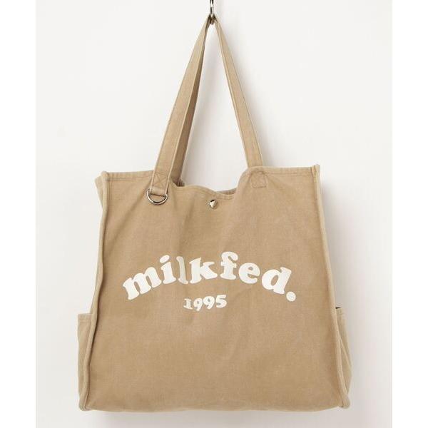 「MILKFED.」 トートバッグ ONE SIZE ベージュ レディース