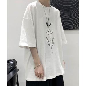 tシャツ Tシャツ メンズ ビッグシルエット デザインプリント 半袖Tシャツ｜ZOZOTOWN Yahoo!店