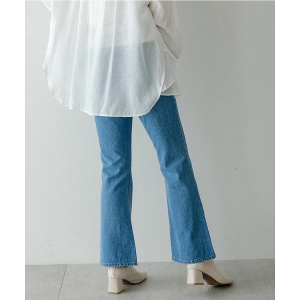 ジーンズ デニム デニムパンツ デニム・ツイルフレアパンツ レディース
