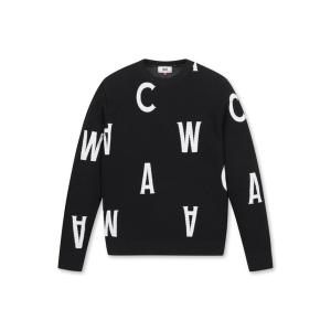 セーター ニット MENS WAACジャガードラウンドセーター メンズ