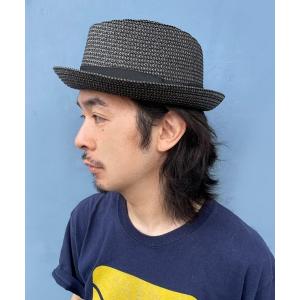 帽子 ハット メンズ MIX BLADE D-HAT／ポケッタブル ミックス ブレード中折れ｜ZOZOTOWN Yahoo!店