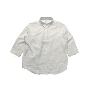 ブラウス シャツ 綿100% やわらかガーゼ レギュラー 七分袖カジュアルシャツ レディース