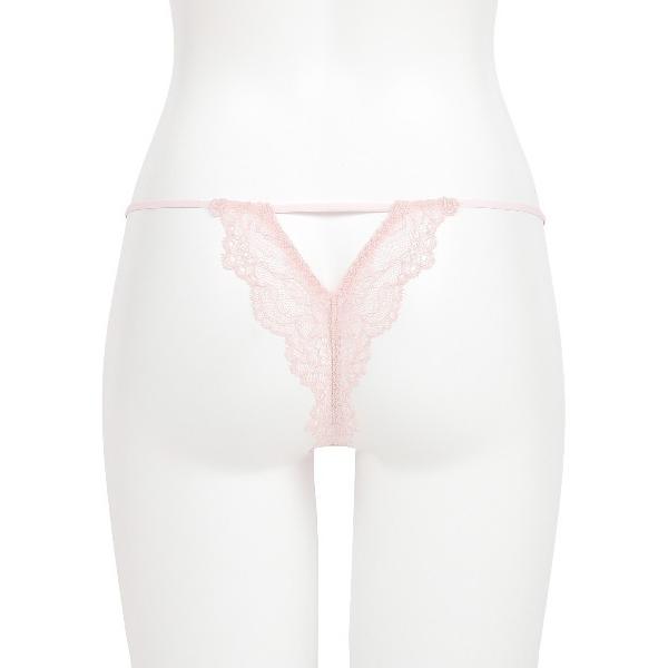 ショーツ レーシーフェザー ストレッチレース Ｔバック