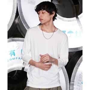 「VIRGOwearworks」 長袖Tシャツ 4 ホワイト メンズ