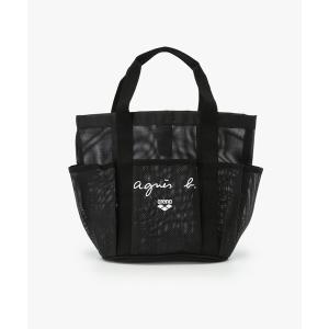 ハンドバッグ agnes b. x arena メッシュバッグ