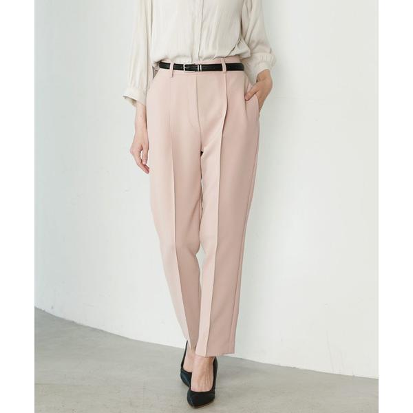 パンツ テーパードパンツ ストレッチ ウエストゴム 日本製 レディース